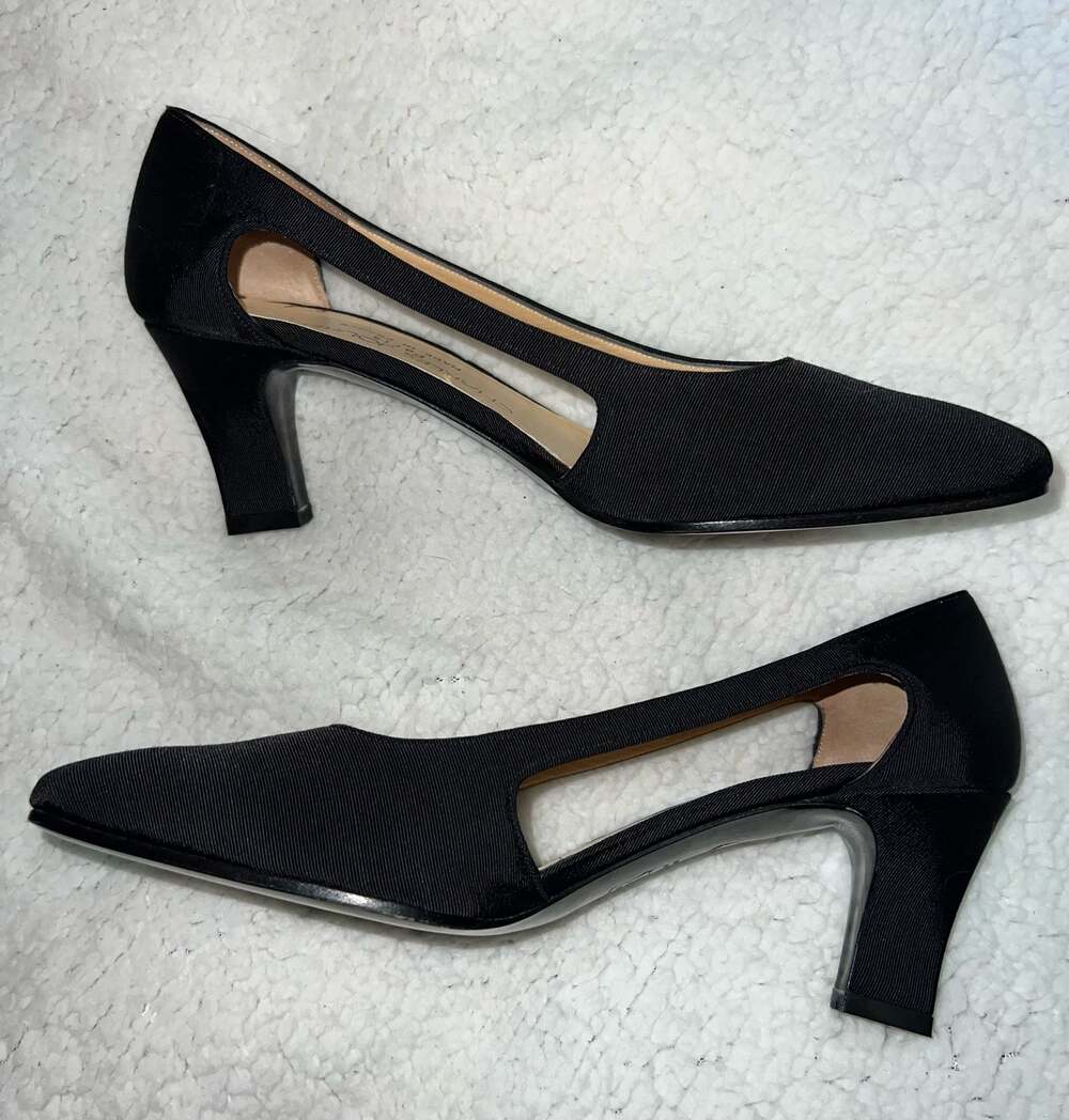 Charles Jordan made in Paris black heels - size 7